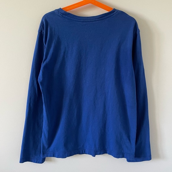 Boys ‘Space Squad’ Printed Slogan Long Sleeve T-Shirt -  Blue - Picture 5 of 6